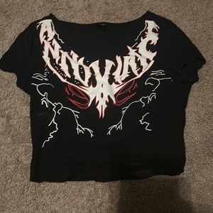 Slipknot crop top.